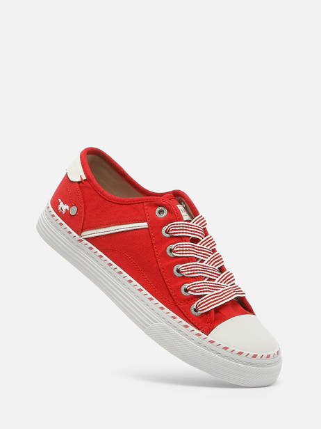 Sneakers Mustang Rood accessoires 1376303 ander zicht 1