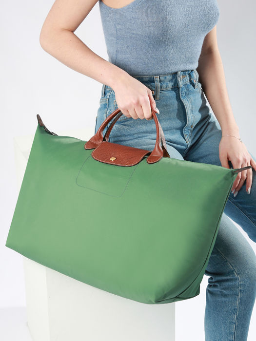 Longchamp Le pliage original Sac de voyage Vert