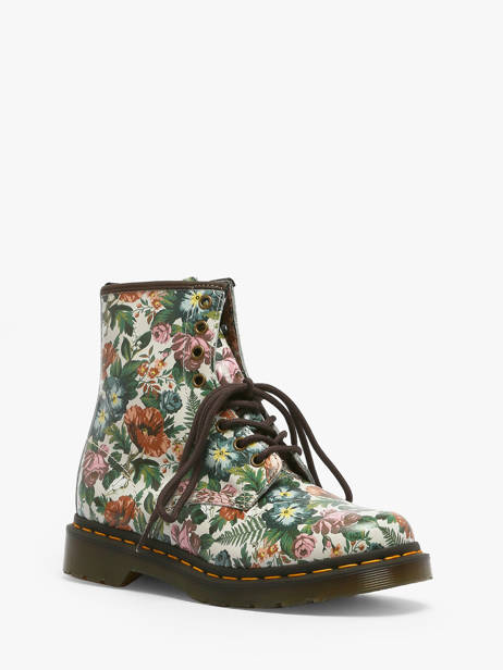 Boots En Cuir Dr martens Multicolore women 31689649 vue secondaire 1