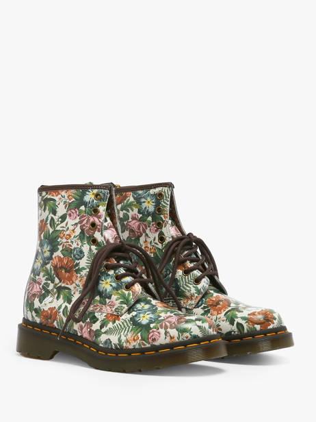 Boots En Cuir Dr martens Multicolore women 31689649 vue secondaire 3