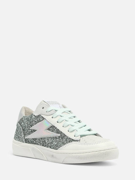 Sneakers Uit Leder Semerdjian Groen women TAL11746 ander zicht 1