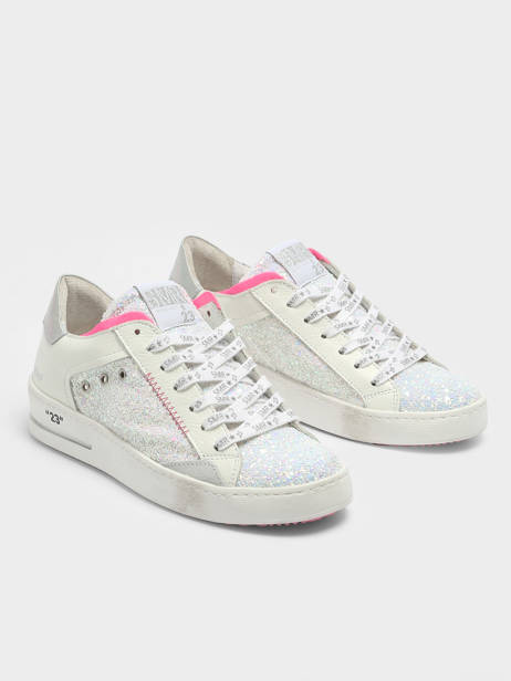 Sneakers En Cuir Semerdjian Blanc women HOV11574 vue secondaire 3