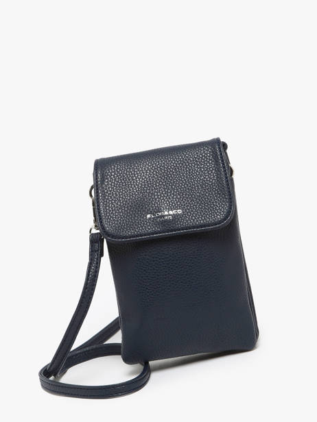 Cross Body Tas Grained Miniprix Blauw grained F3609 ander zicht 2