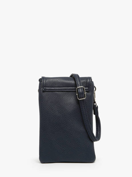 Cross Body Tas Grained Miniprix Blauw grained F3609 ander zicht 4