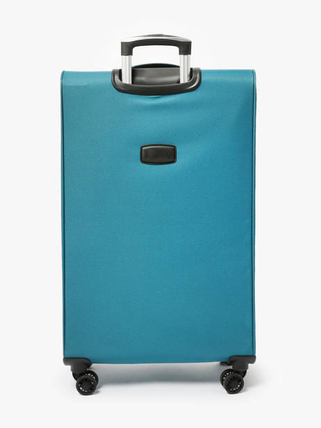 Soepele Reiskoffer Sun Travel Blauw sun L ander zicht 4