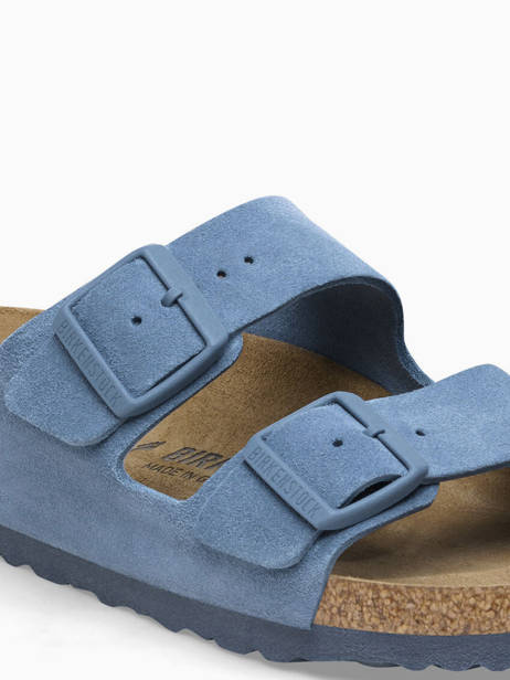 Mules En Cuir Birkenstock Bleu women 1026820 vue secondaire 1