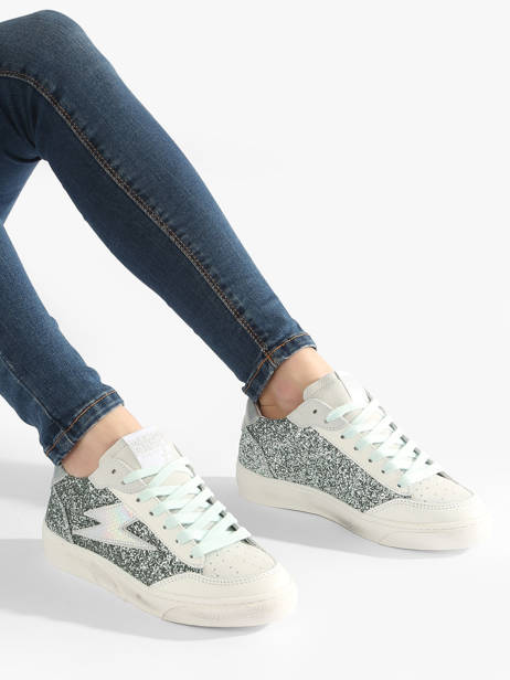 Sneakers En Cuir Semerdjian Vert women TAL11746 vue secondaire 2