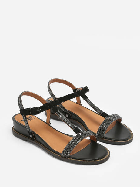 Sandalen Olgi Uit Leder Mam'zelle Zwart women CSG2Q24 ander zicht 2