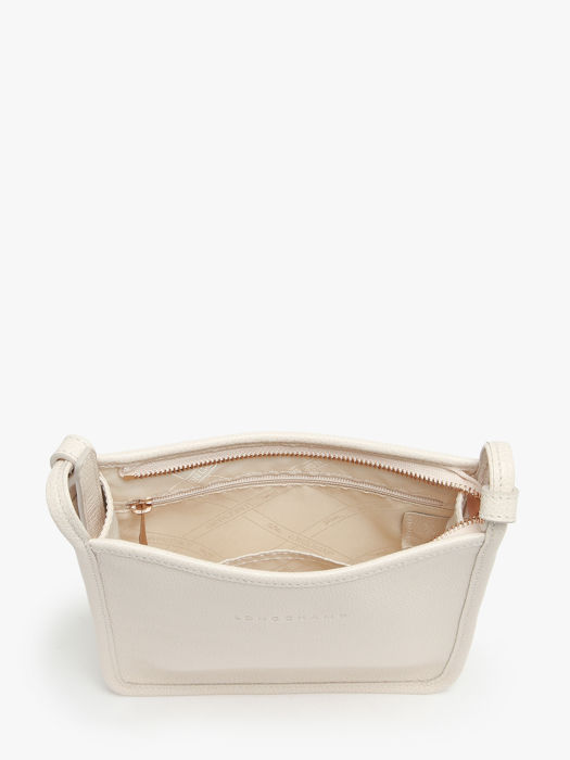 Longchamp Le foulonné Cross body tas Beige