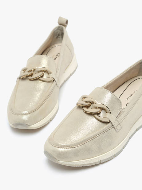 Mocassins Uit Leder Tamaris Goud women 42 ander zicht 1