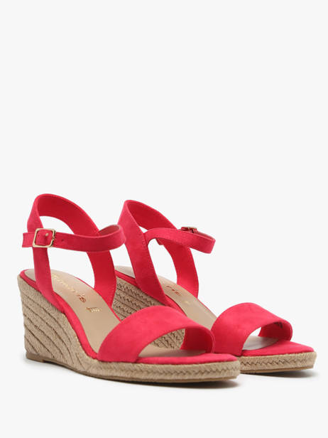 Sandalen Met Sleehak Tamaris Rood women 42 ander zicht 2