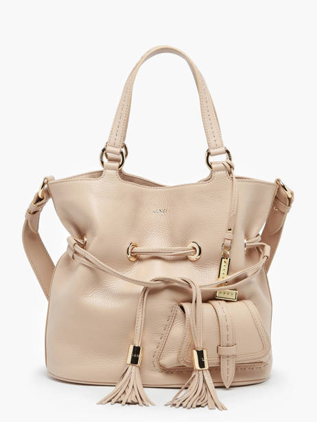 Bucket Bag M Premier Flirt Leder Lancel Beige premier flirt A10110