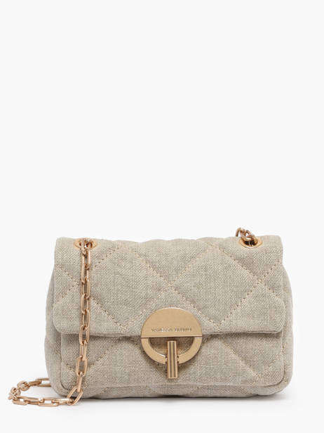 Cross Body Tas Moon Linnen Vanessa bruno Beige moon 70V40326