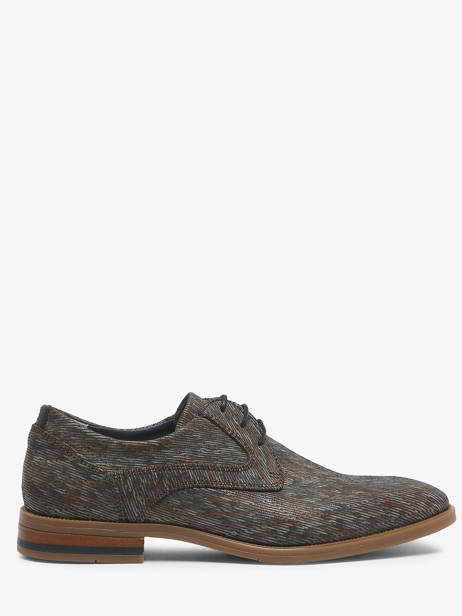 Chaussures De Ville En Cuir Bull boxer Gris men 982B