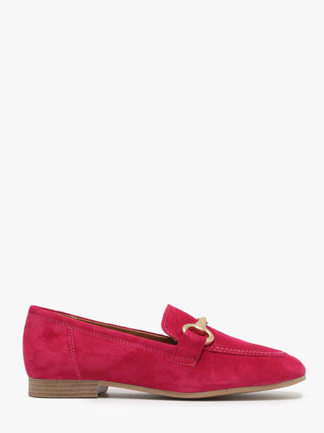 Mocassins Uit Leder Tamaris Roze women 42