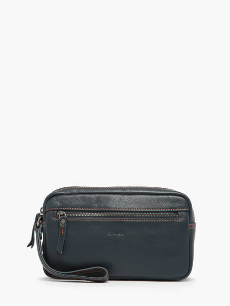 Pochette Homme Etrier Bleu foulonne EFOU721S