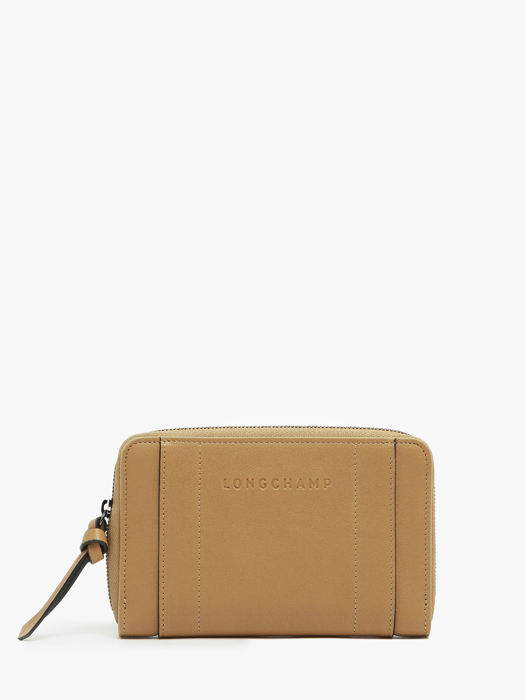 Longchamp Longchamp 3d Portefeuille Marron