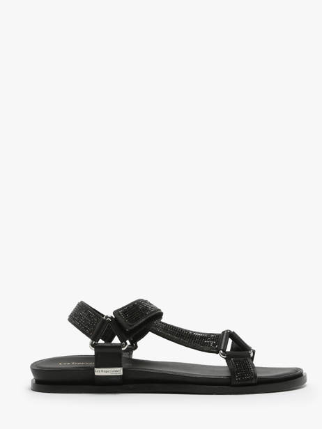 Sandalen Uit Leder Les tropeziennes Zwart women CASPY