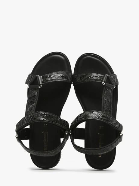 Sandalen Uit Leder Les tropeziennes Zwart women CASPY ander zicht 3