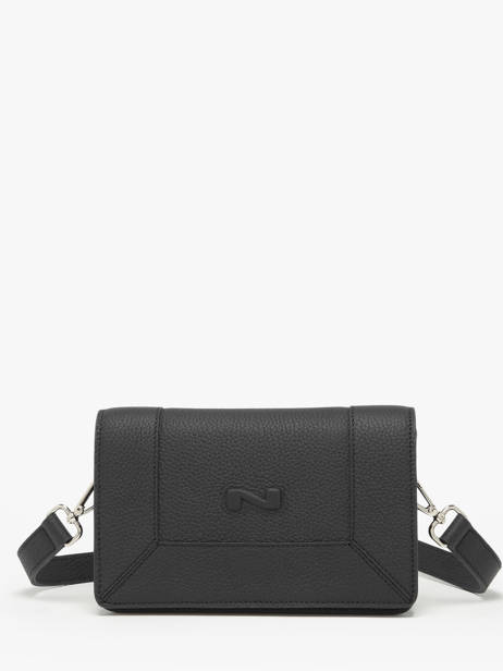 Sac Bandoulière Maastricht Cuir Nathan baume Noir mondrian 4