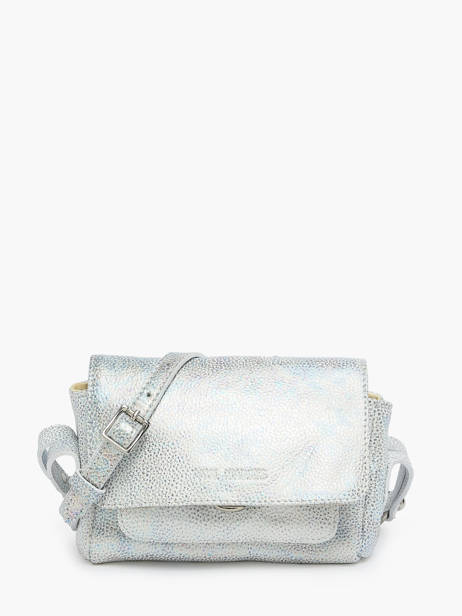 Sac Bandoulière Diane Xs Granite Cuir Paul marius Argent granite DIANXGRA