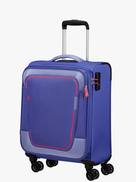 Handbagage American tourister Blauw pulsonic 146516 ander zicht 3