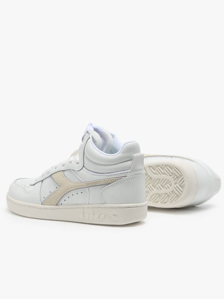 Sneakers En Cuir Diadora Blanc unisex 179567 vue secondaire 3