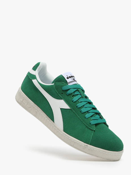 Sneakers En Cuir Diadora Vert unisex 181202 vue secondaire 1