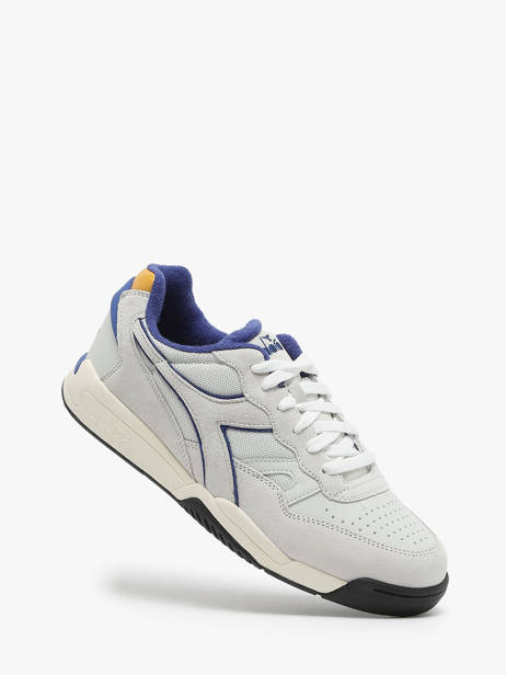 Sneakers En Cuir Diadora Blanc unisex 180361 vue secondaire 1