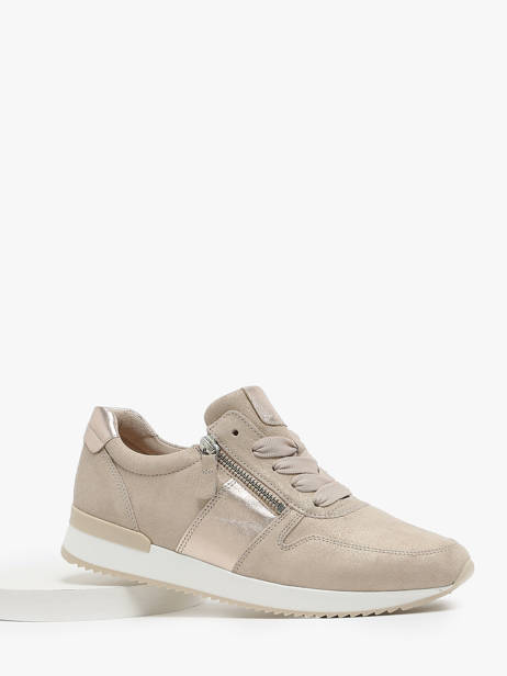 Sneakers Uit Leder Gabor Beige women 32 ander zicht 1