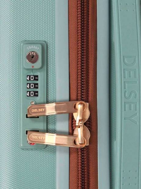 Handbagage Delsey Groen freestyle 3859803 ander zicht 1