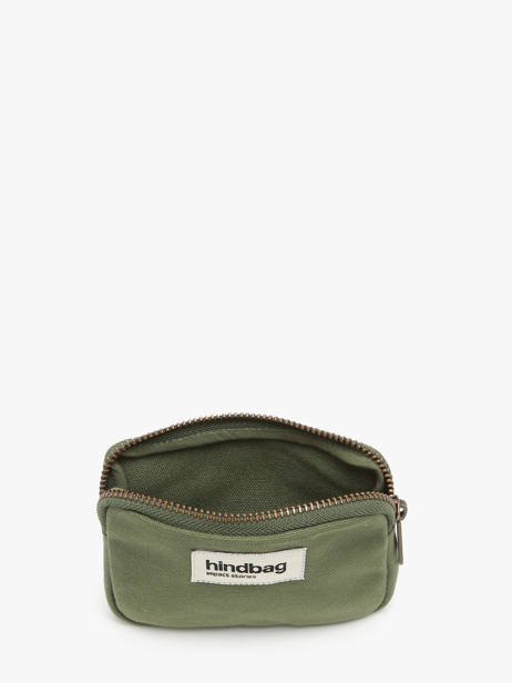 Porte-monnaie Hindbag Vert best seller LILI vue secondaire 1
