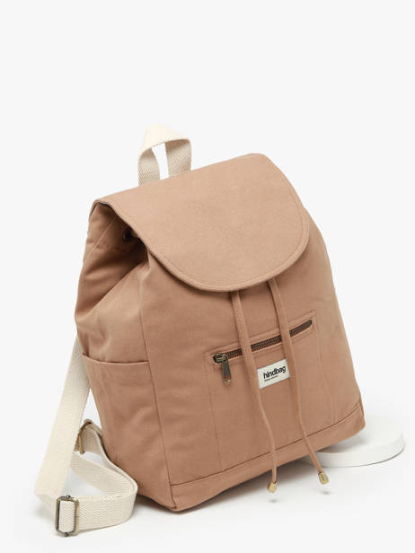 Rugzak Eliot Katoen Hindbag Bruin best seller ELIOT ander zicht 2