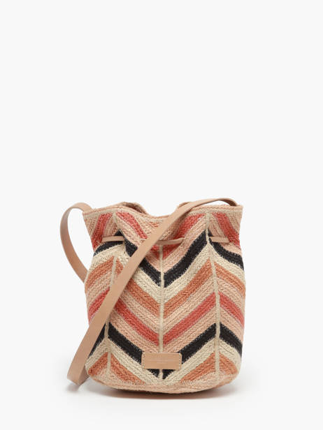 Sac Bandoulière Cabas Jute Vanessa bruno Multicolore cabas 37V40769 vue secondaire 4