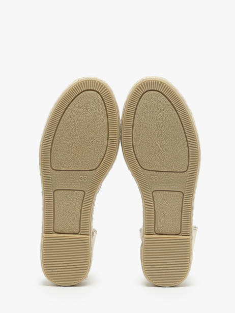 Espadrilles Uit Leder Toni pons Goud women P ander zicht 3