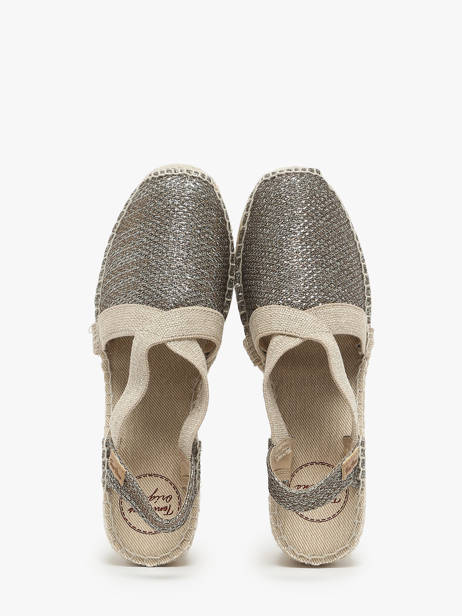 Espadrilles Triton Toni pons Grijs women TRITON ander zicht 2