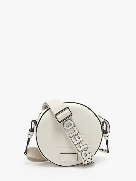 Sac Bandoulière K Circle Cuir Karl lagerfeld Blanc k circle 231W3054 vue secondaire 4