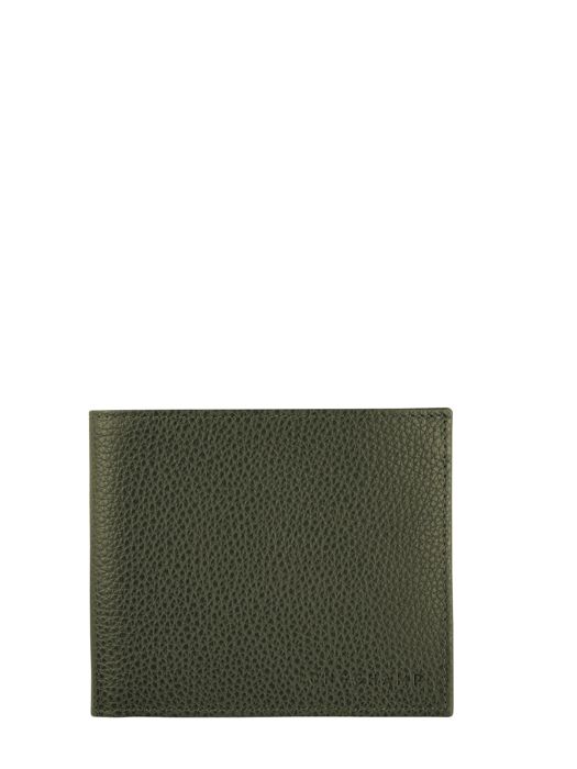 Longchamp Le foulonné Portefeuille Vert