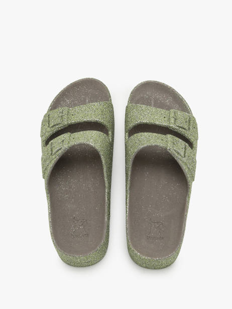 Slippers Caipirinha Glitter Cacatoes Veelkleurig accessoires CAIPIRIN ander zicht 3