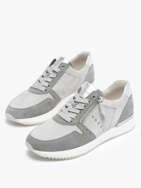 Sneakers Uit Leder Gabor Grijs women 19 ander zicht 1