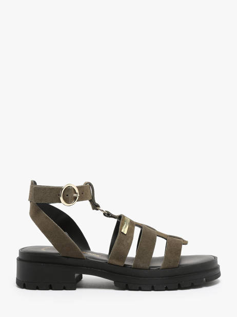 Sandalen Uit Leder Les tropeziennes Groen women TOBOSUED