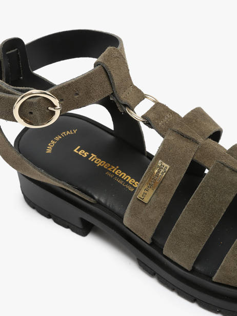 Sandalen Uit Leder Les tropeziennes Groen women TOBOSUED ander zicht 1