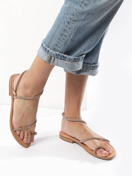 Open Sandalen Les tropeziennes Roze accessoires HODAXA ander zicht 2