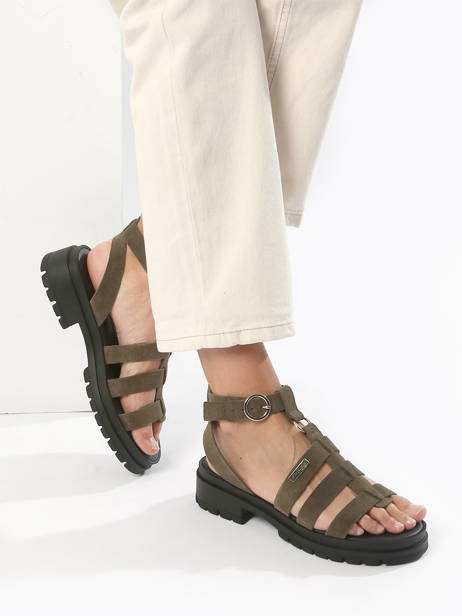 Sandalen Uit Leder Les tropeziennes Groen women TOBOSUED ander zicht 2