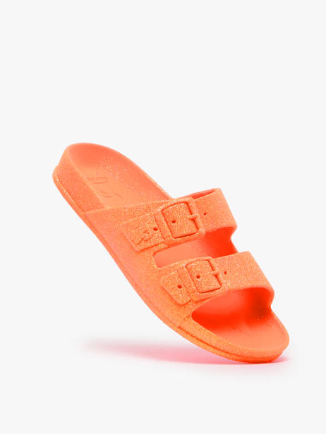 Slippers Cacatoes Oranje women NEON ander zicht 1