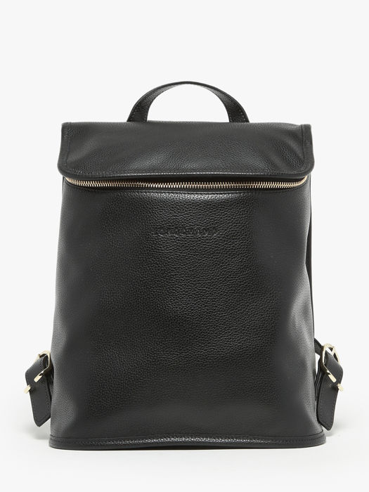 Longchamp Le foulonné Sac à dos Noir