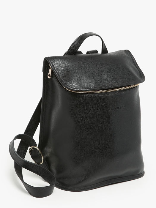 Longchamp Le foulonné Sac à dos Noir