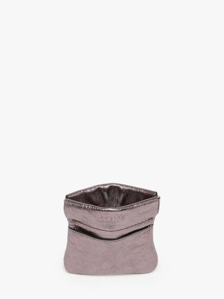 Portemonnee Etincelle Irisée Leder Etrier Zilver etincelle irisee EETI5005 ander zicht 1