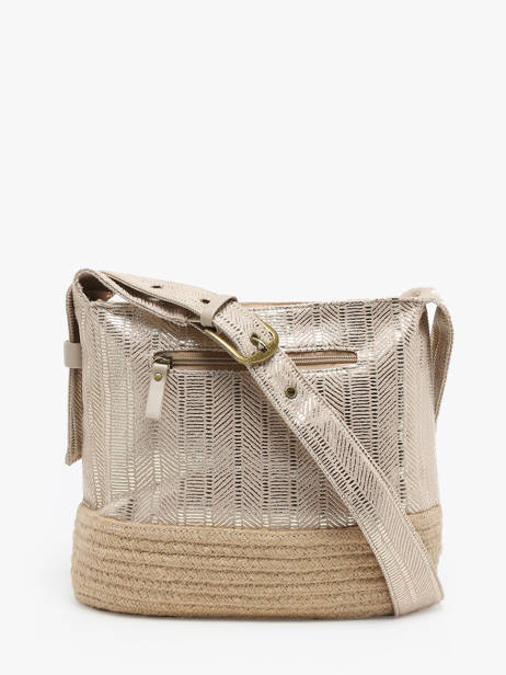 Shoppingtas Guimauve Le voyage en panier Beige guimauve PM750 ander zicht 4