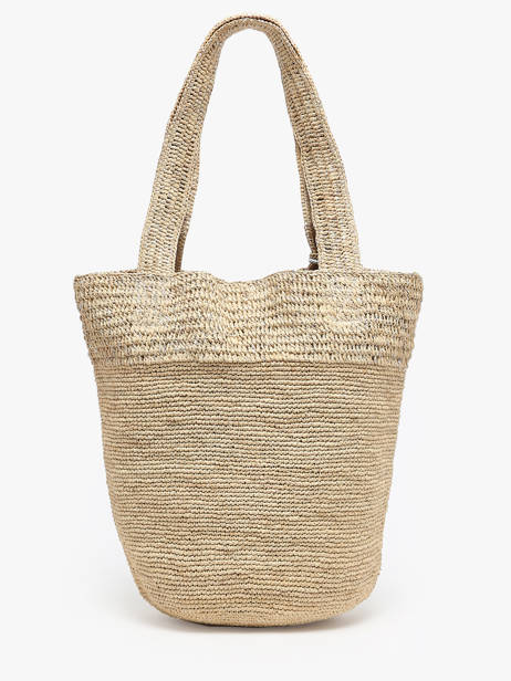 Handtas L'atelier Du Crochet Raphia Le voyage en panier Wit l'atelier du crochet AM772 ander zicht 4